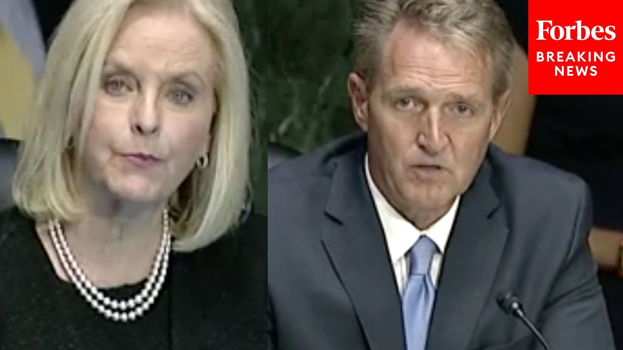 Senate Holds Confirmation Hearing For Cindy McCain, Jeff Flake