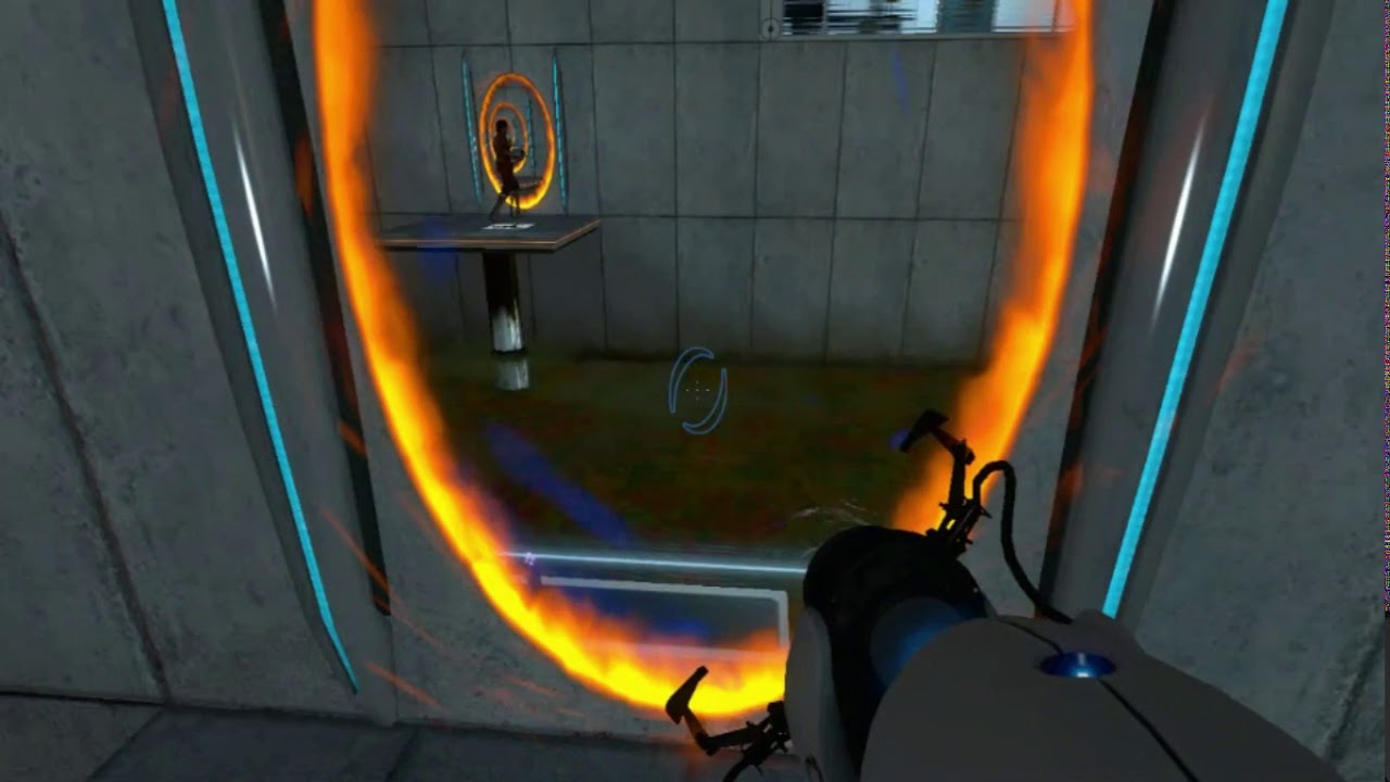 Portal 1 - Test Chamber 08 - Gameplay