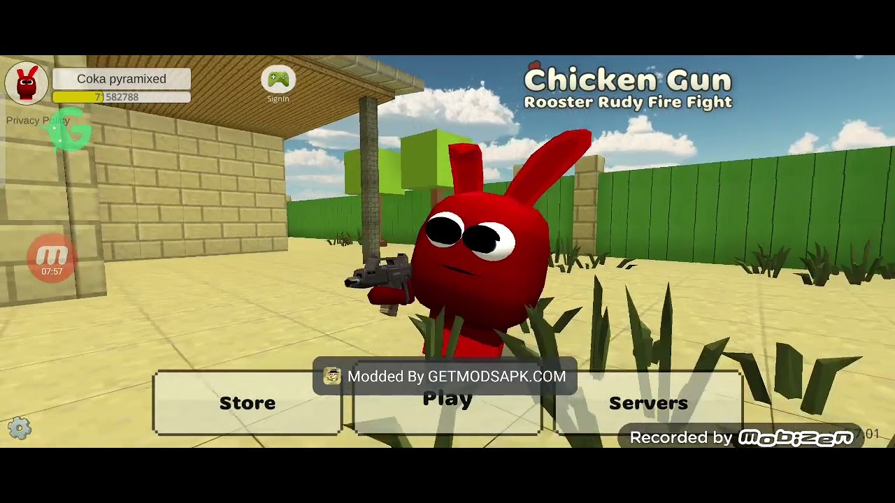 Chicken gun Mod menu by Getmodsapk 