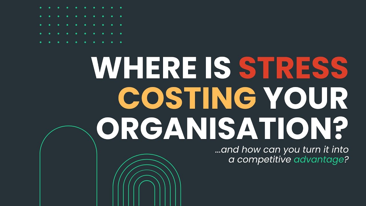 How Workplace Stress is Secretly Destroying Your Business!
