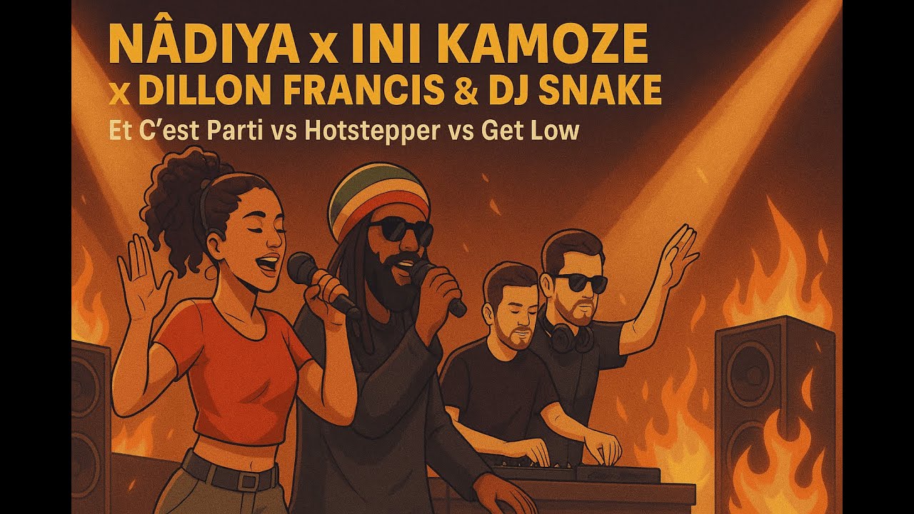 Nâdiya x Ini Kamoze x Dillon Francis & DJ Snake - Et C’est Parti vs Hotstepper vs Get Low (Mashup)