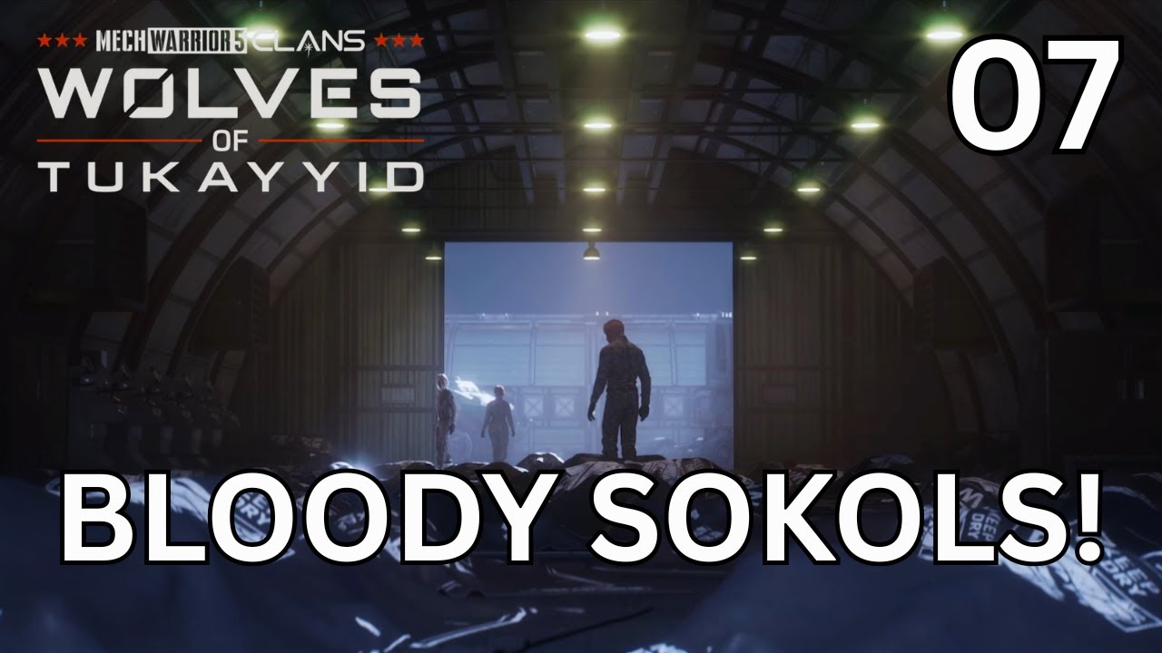 Mechwarrior 5: Clans, Wolves of Tukayyid dlc (Expert) - Hold the Bloody Pass! ep.07