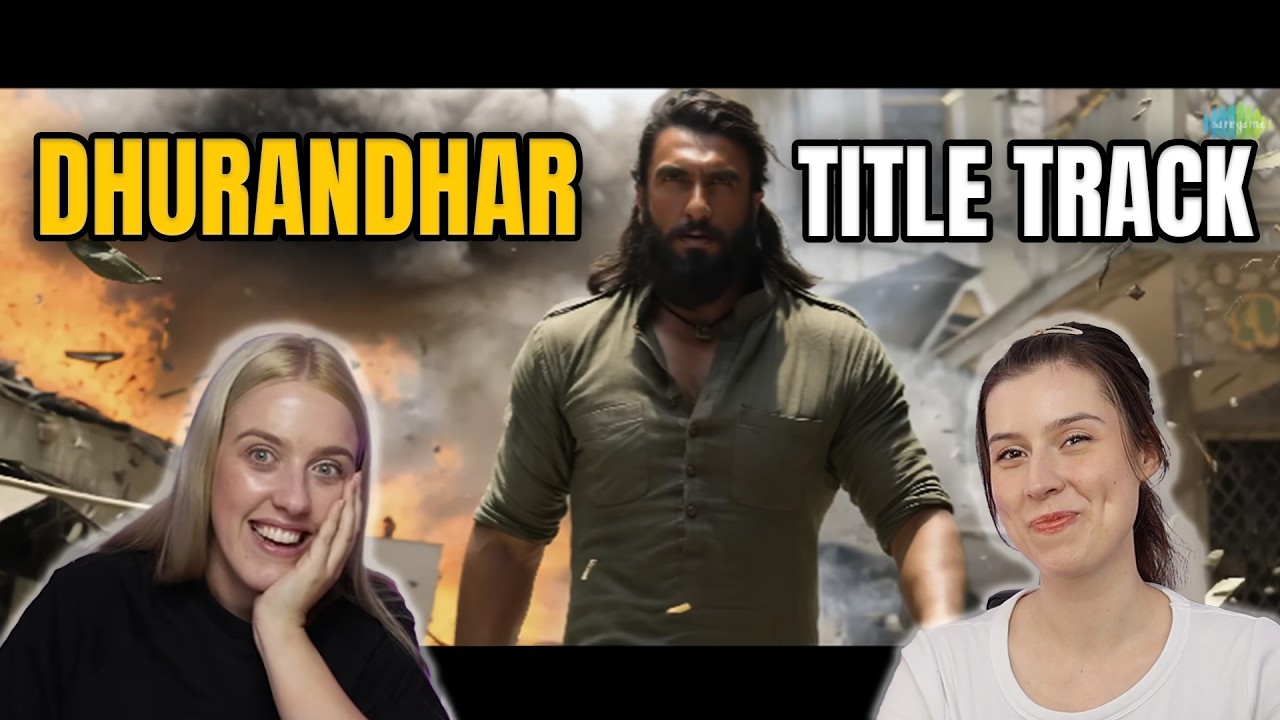 Dhurandhar - Title Track 😮 | First Reaction | 🇦🇺 Aussie Sisters React