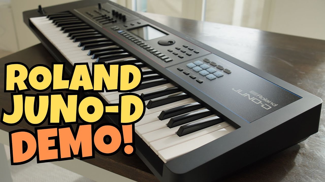 ROLAND JUNO D In Action