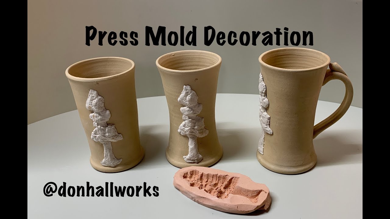 Pottery Press Mold Decoration