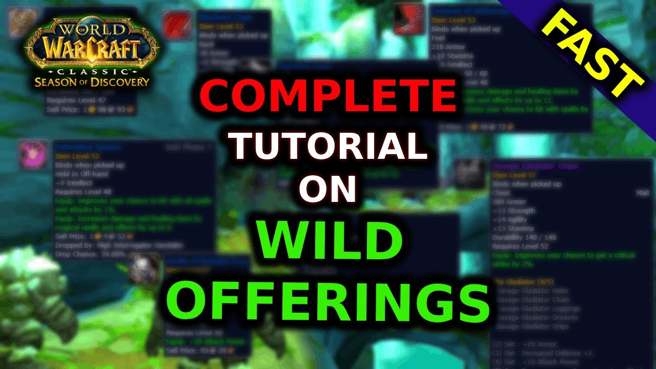 Fastest Wild Offering Route! | + All Routes & Maps | Phase 3 | WOW