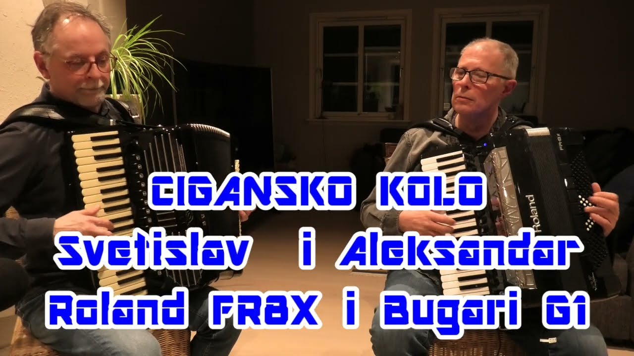 CIGANSKO KOLO, duo Pavlovic (Bugari G1) Mitic (Roland FR8X)