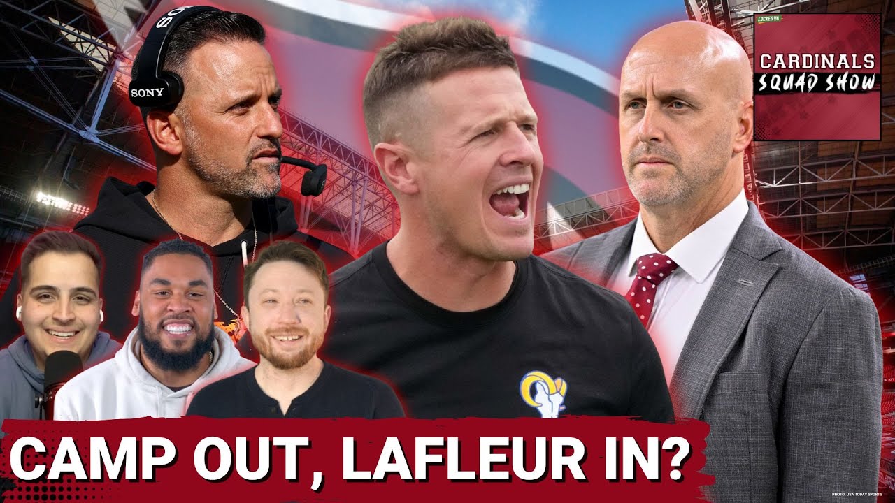 CARDINALS SQUAD SHOW: Are The Arizona Cardinals Zeroing In On Mike Lafleur As Their Next Coach?