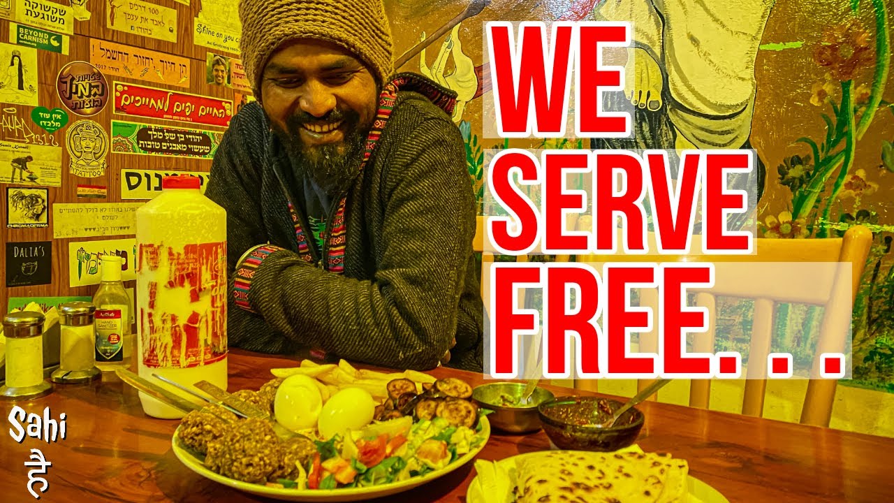Middle Eastern Street Food in INDIA | Dudu FALAFEL | Hummus | Street Food India