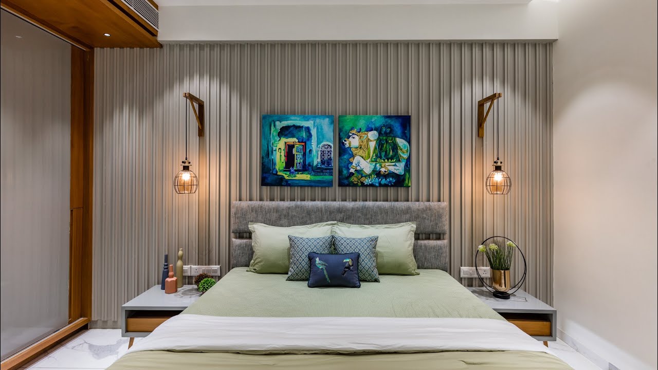 3 BHK Vertis Tower Design By 3 Square Design #3bhk #moderninterior