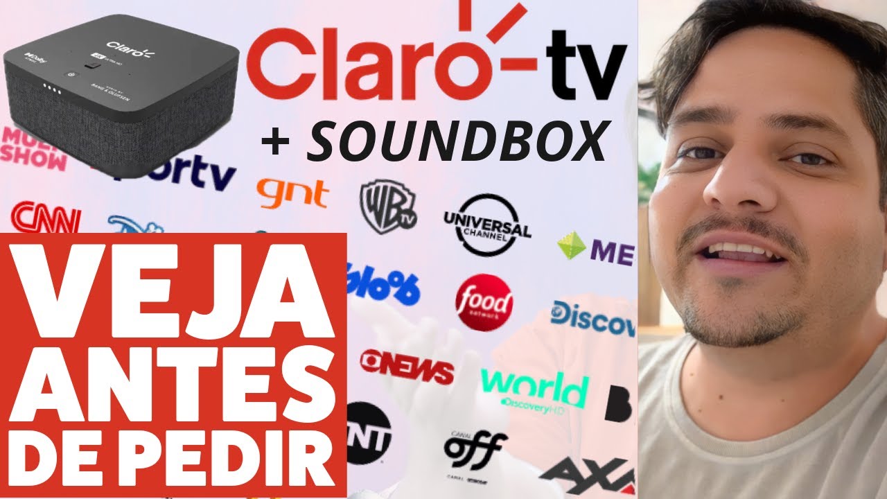 SOUNDBAR da Claro tv+ COMPENSA? Me ARREPENDI
