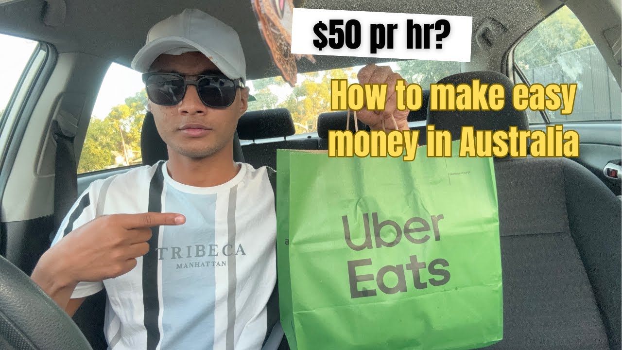 How to earn 50 dollars pr hr in Australia Adelaide||Uber eats|| Azan Rasheed