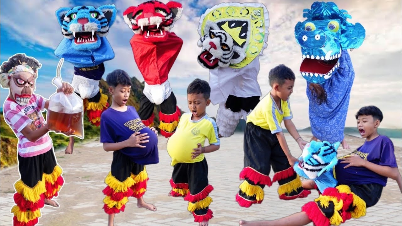 GARA_GARA MINUM ES JUMBO VINIX MELAHIRKAN BARONGAN KEMBAR