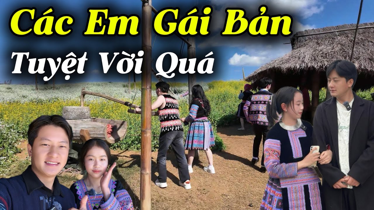Anh Có Yêu Các Cô Gái Biết Thổi Khèn Không..?? Lên Vườn Hoa Đẹp Nhất Mộc Châu Cùng Các Em Xin Gái..!