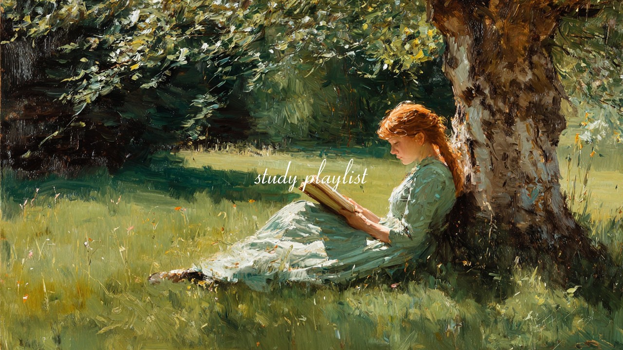 calm study playlist 🌿 peaceful music for studying and working