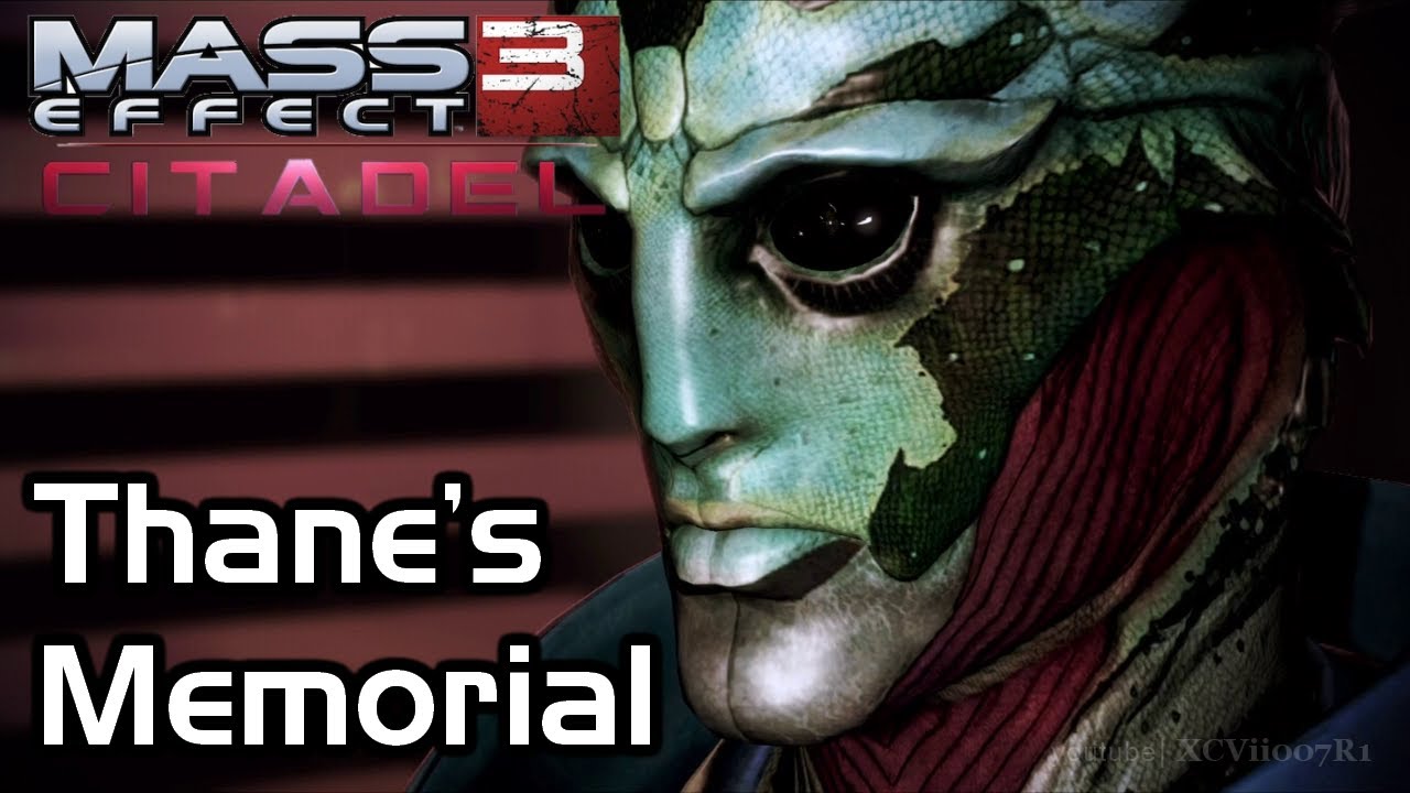 Mass Effect 3 - Citadel DLC - Thane's Memorial (Invite Kolyat up to Apartment)