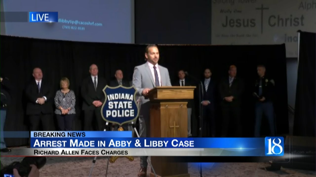 REPLAY: ISP press conference on arrest in Abby Libby case