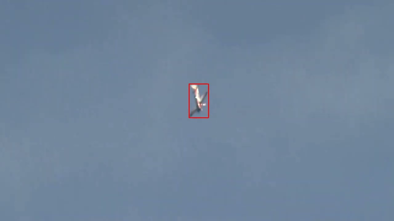 Airplane detection and tracking in real-time