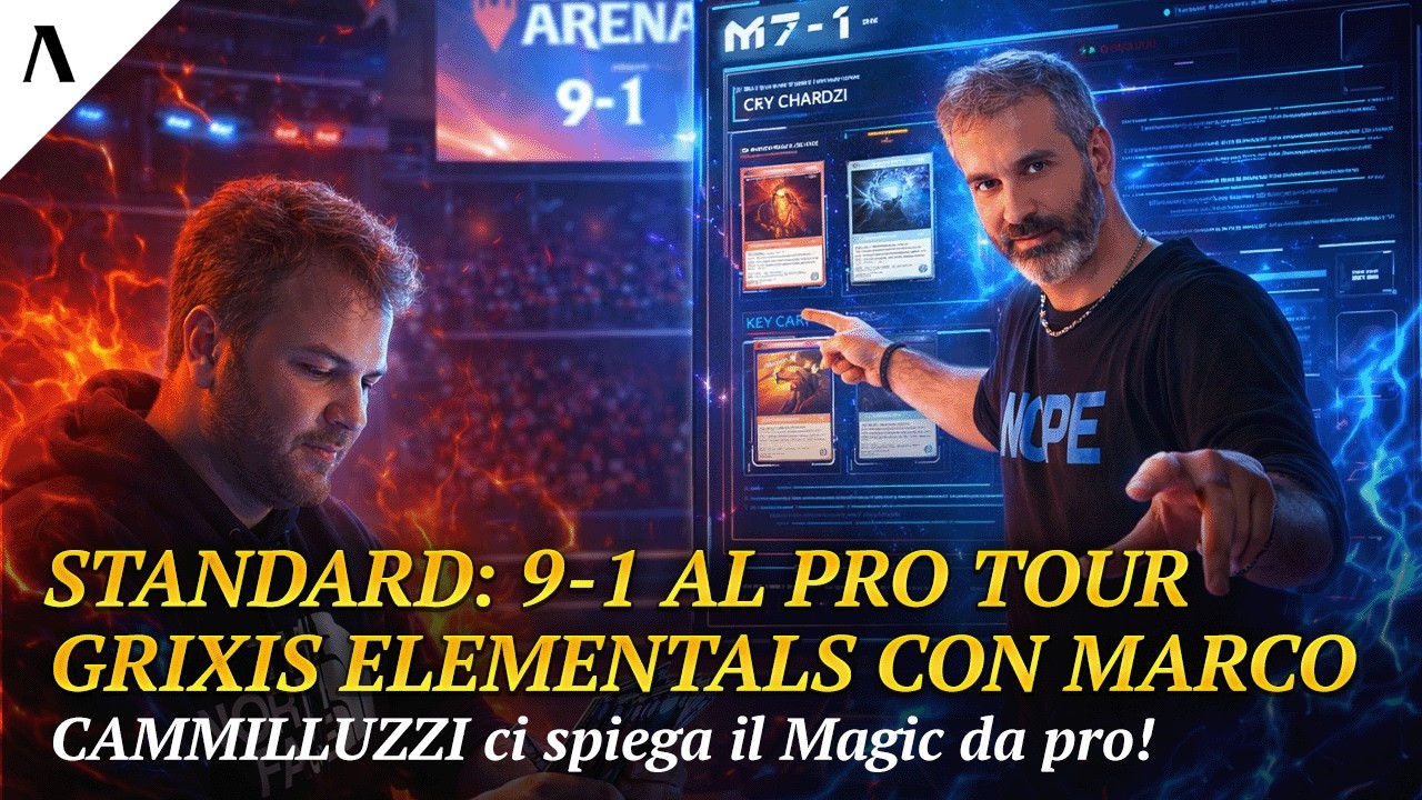 Il Maestro CAMMILLUZZI mi spiega il Grixis da 9-1 al Pro Tour 🏆 Masterclass Standard [MTGA]