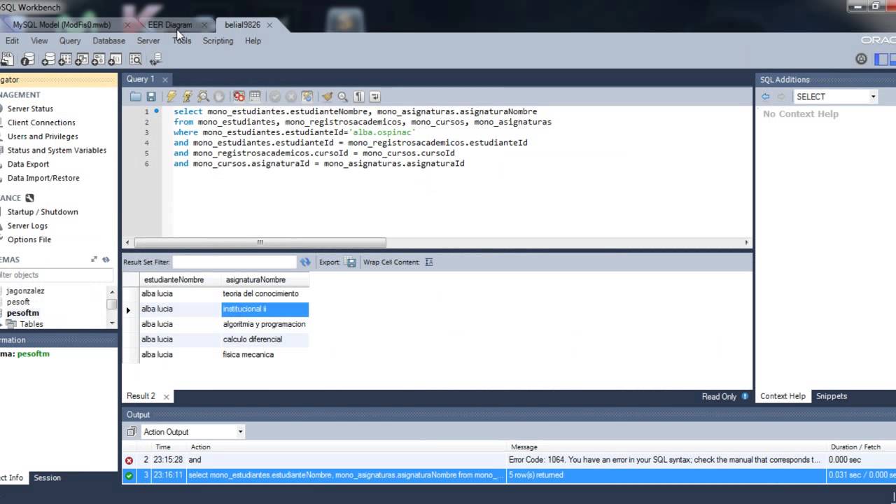 ★★★★★ Consultas Complejas en MySQL