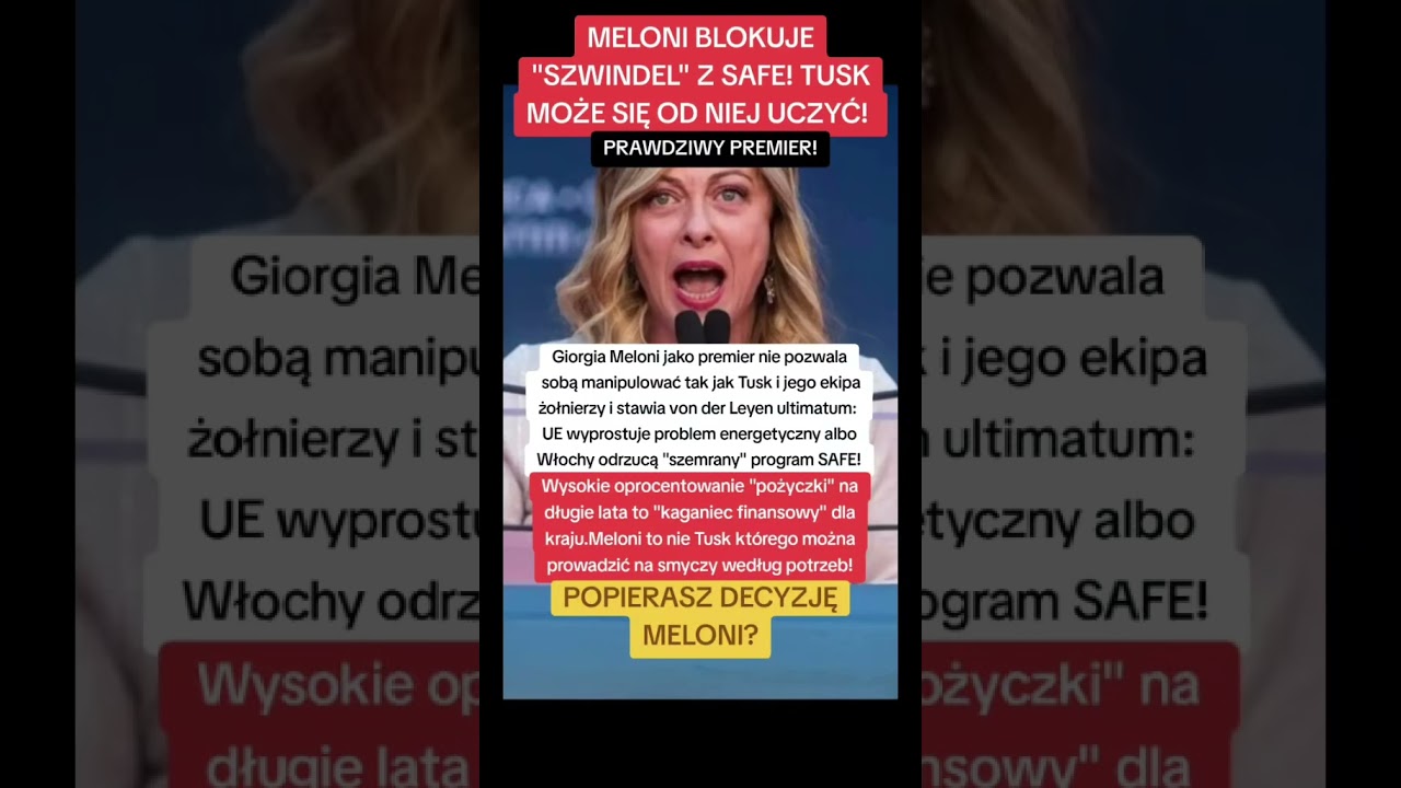 MELONI BLOKUJE 