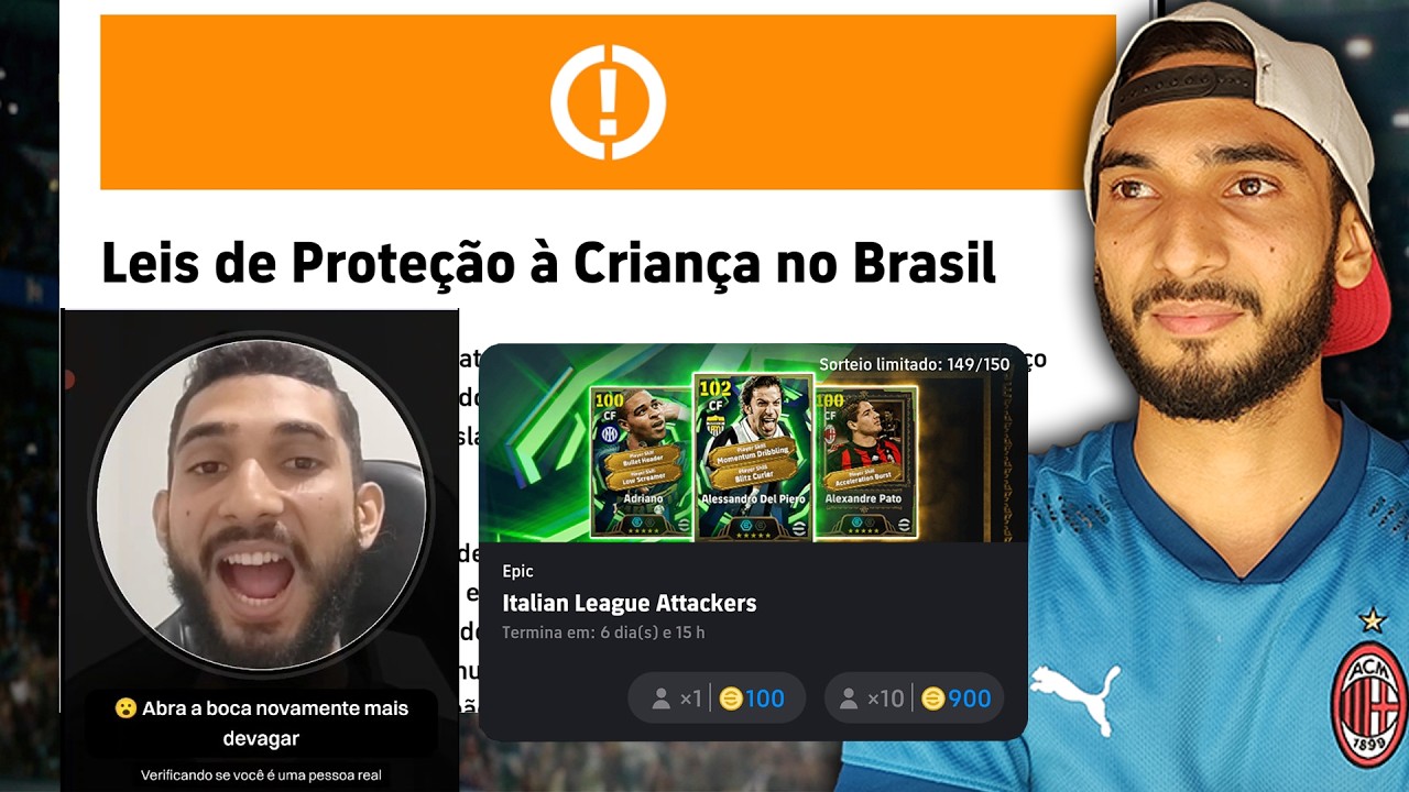 Como fazer o cadastro na AgeKey e abrir a Box no eFootball 26 Mobile