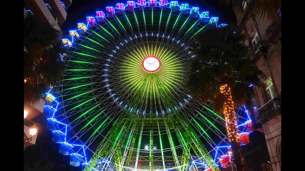 NORIA GIGANTE DE NAVIDAD DE VIGO