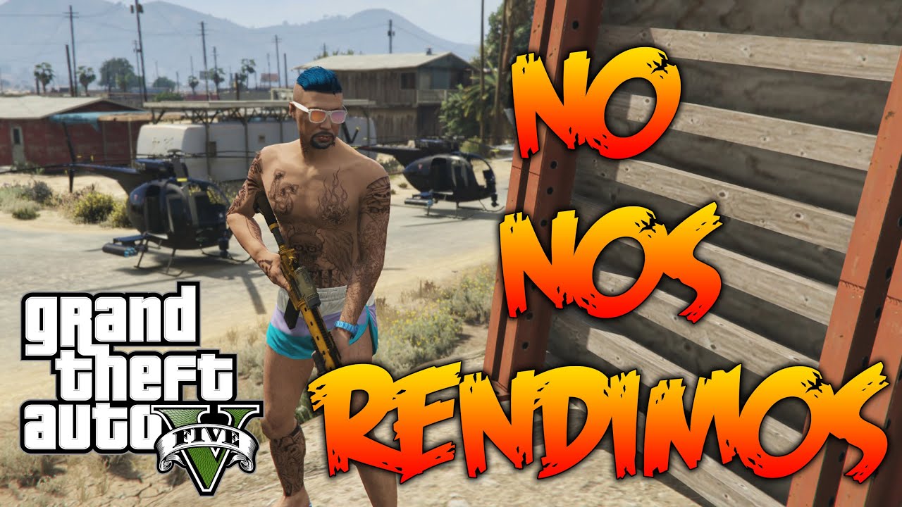 GTA V - NO NOS RENDIMOS Y REVIENTO !! PARTIDA A MUERTE | MrWikky92
