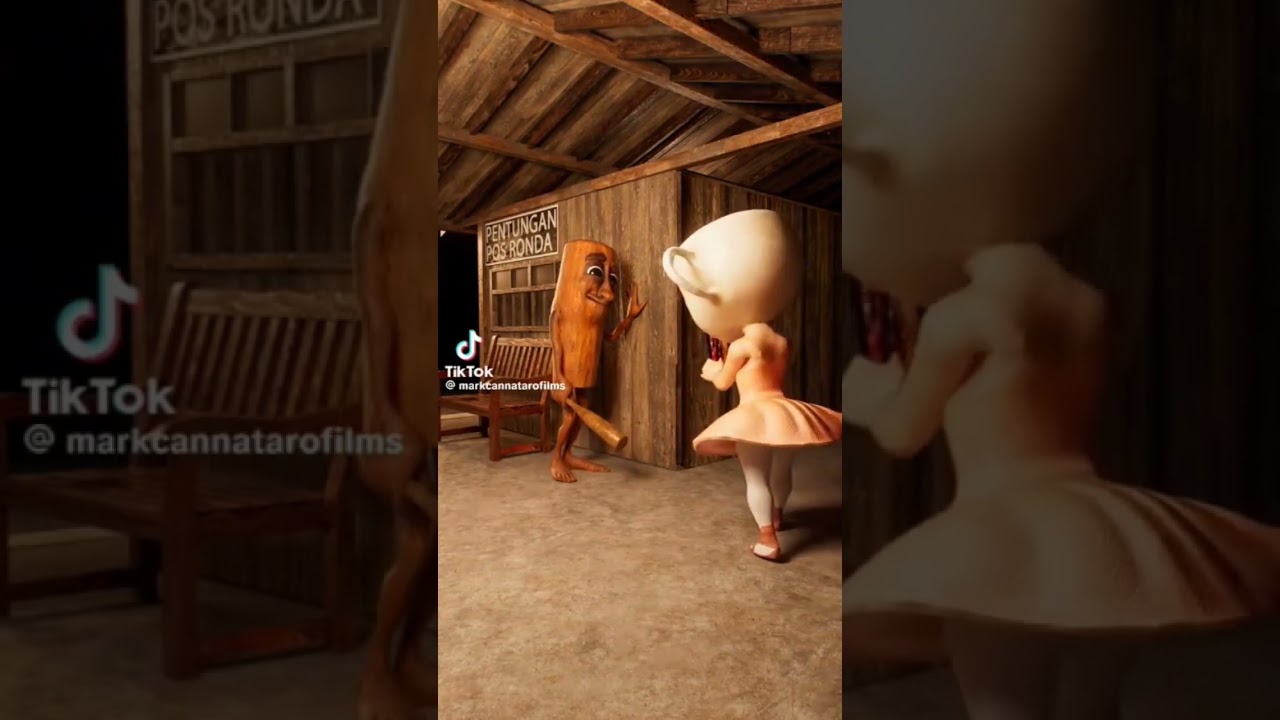 bailarina Capuchina detr&aacute;s de C&aacute;maras