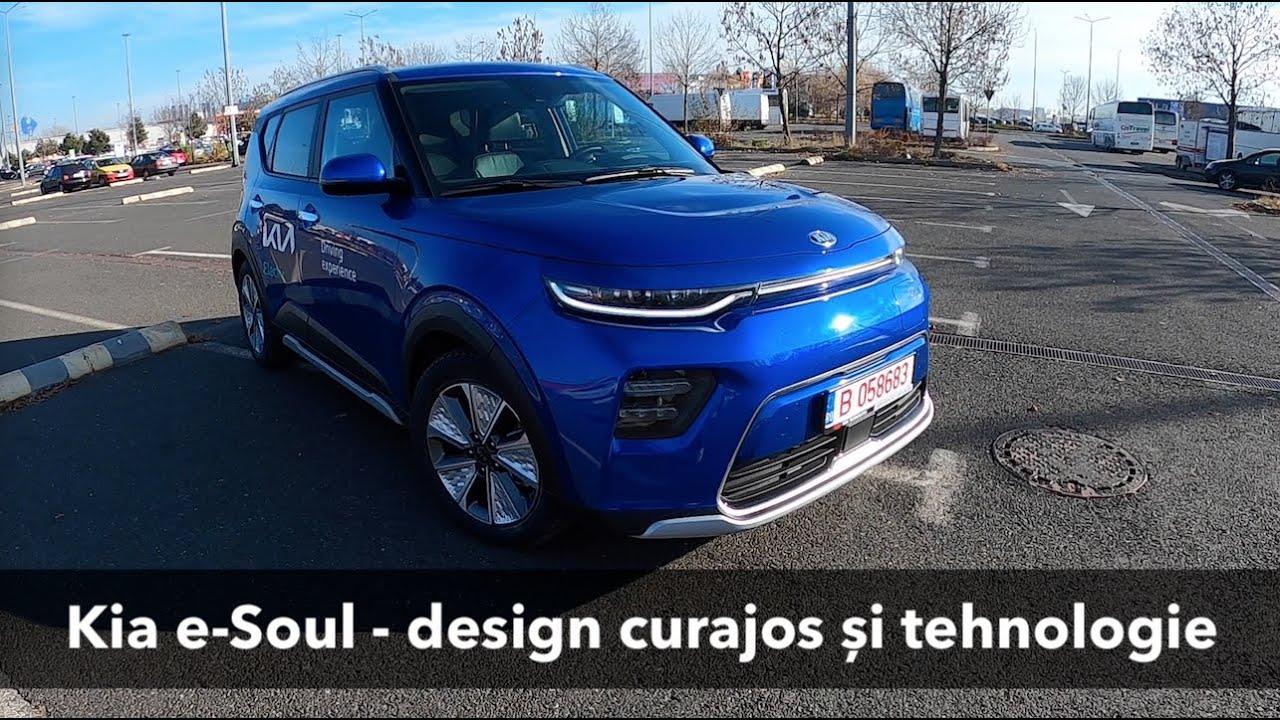 KIA e-Soul - o mașină electrică practică și foarte eficientă