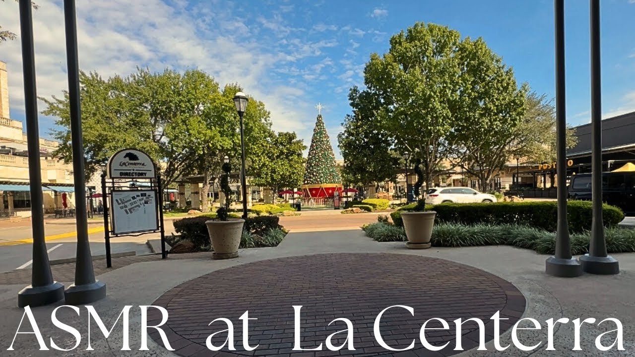 Public ASMR Walk at La Centerra ✨ Store Tapping, Camera Taps & Build Up Sounds