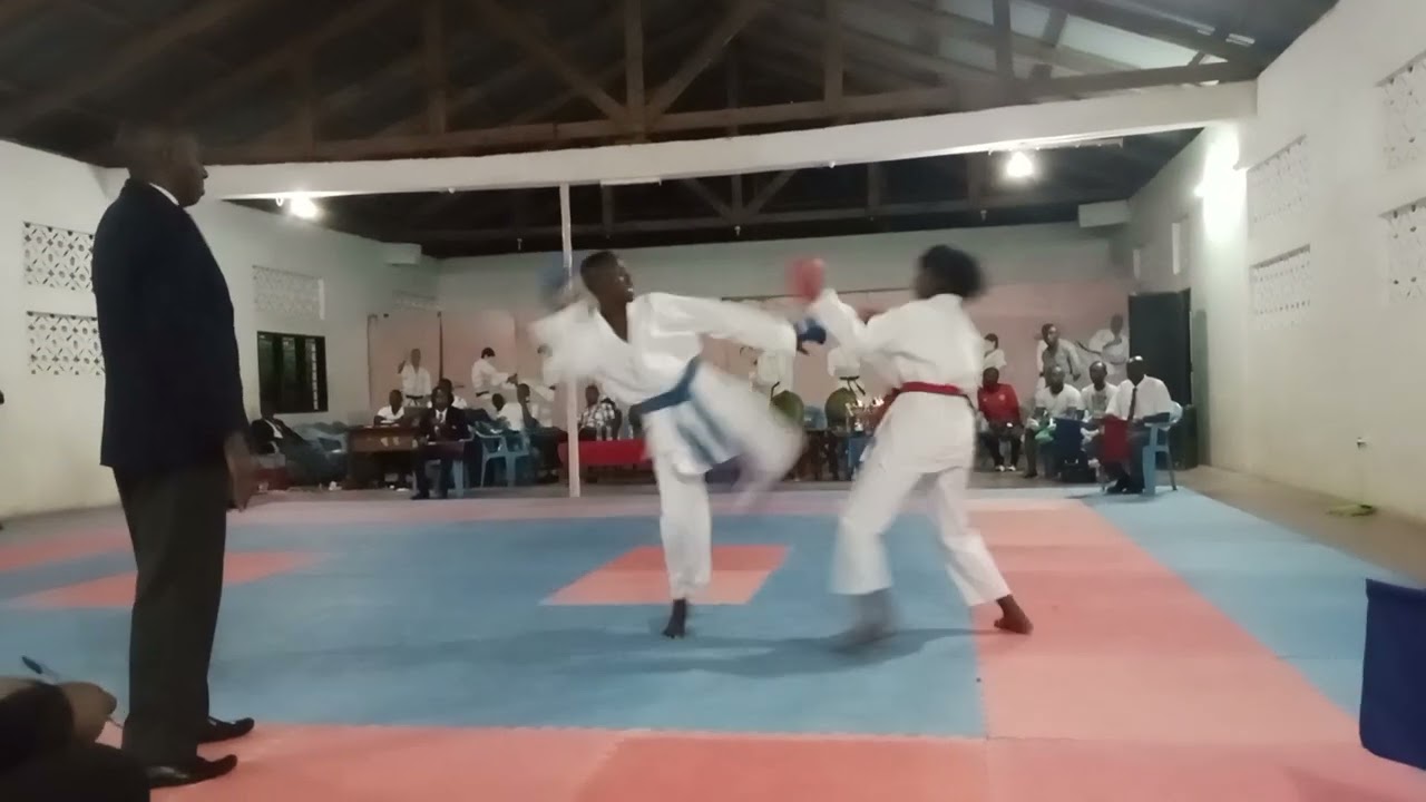 SENIOR LADIES KUMITE FINALS WATKA A AKA VS MULLY CHILDREN FAMILY AO