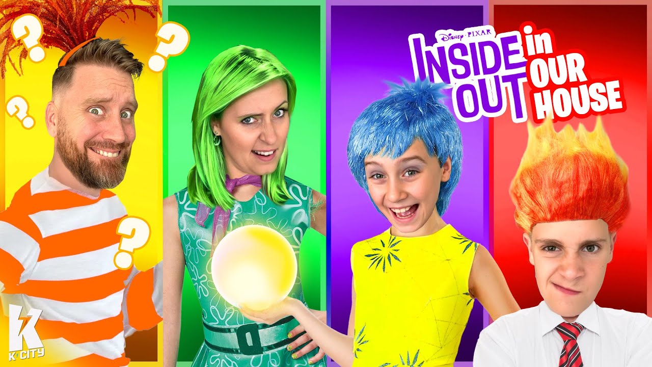 KidCity plays Inside Out 2 (in our House)