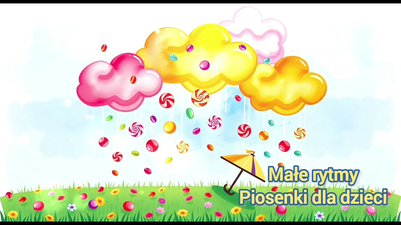 🌟Cukierkowy Deszcz🌟 Najlepsze Piosenki dla dzieci - muzyka dziecięca