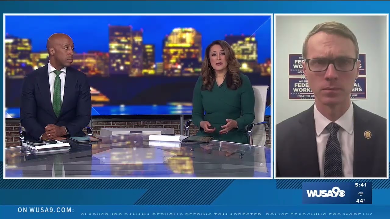WUSA9 Discusses Potomac Spillage with Rep. James Walkinshaw