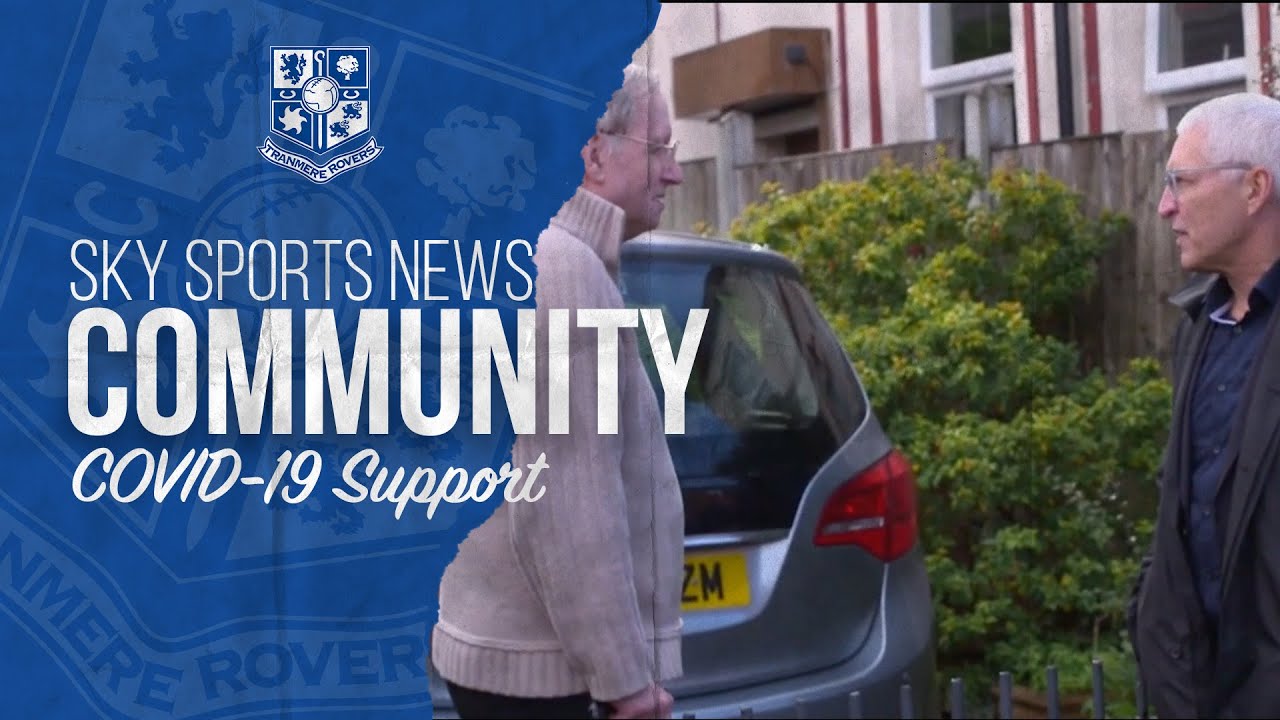 Tranmere Rovers in the Community feature on Sky Sports News