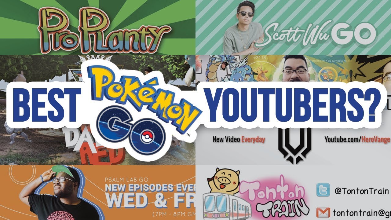 MY FAVOURITE POKEMON GO YOUTUBERS! Zo&euml;TwoDots