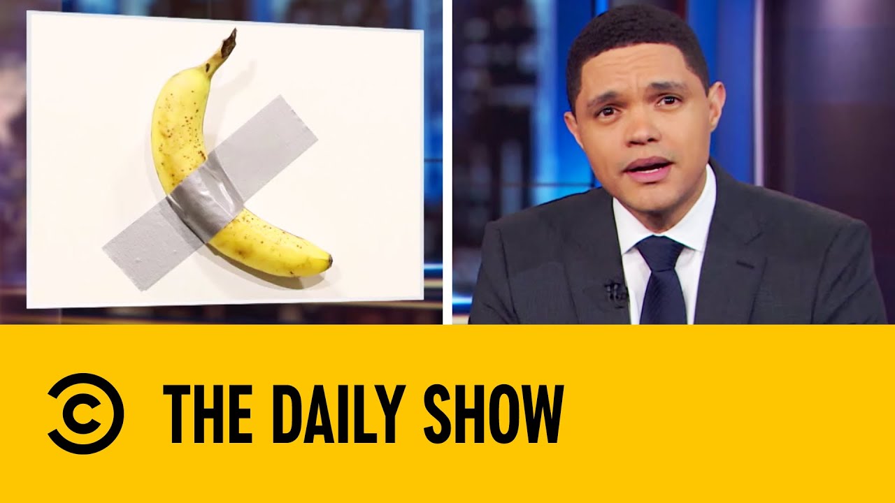 Banana Duct Taped To Wall Sells For $120,000 | The Daily Show With Trevor Noah