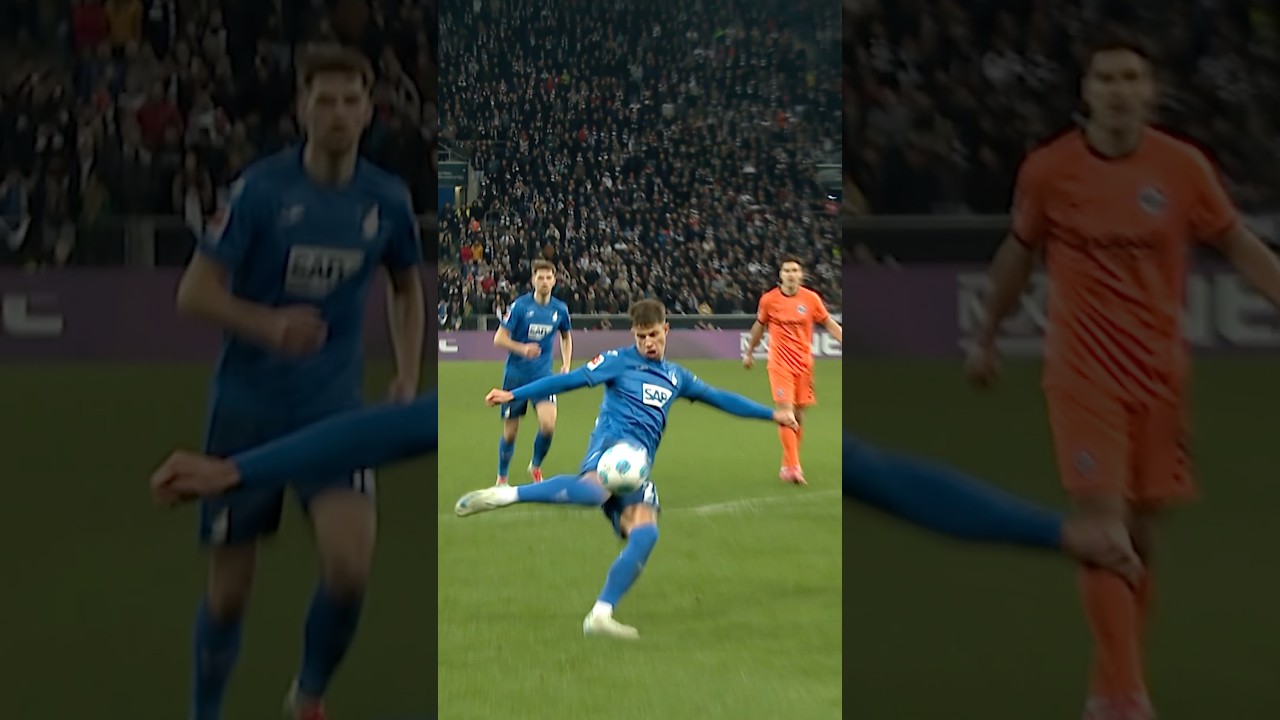 Diese Vorlage. Dieses Tor. 🤤 #Hoffenheim #AndrejKramaric #AdamHlozek #TSGSGE