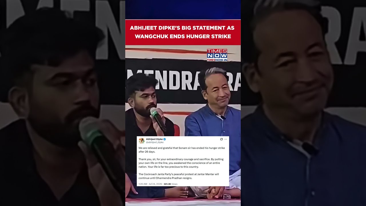 Abhijeet Dipke's 1st Reaction As Sonam Wangchuk Ends Hunger Strike: 'CJP Protest Will Continue...'
