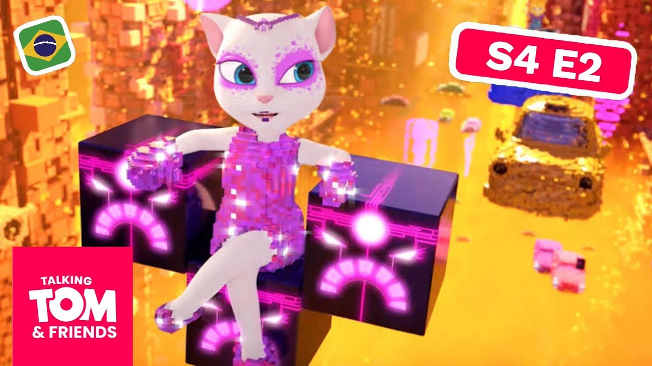 A Rainha Digital - Talking Tom & Friends (Temporada 4 Episódio 2)