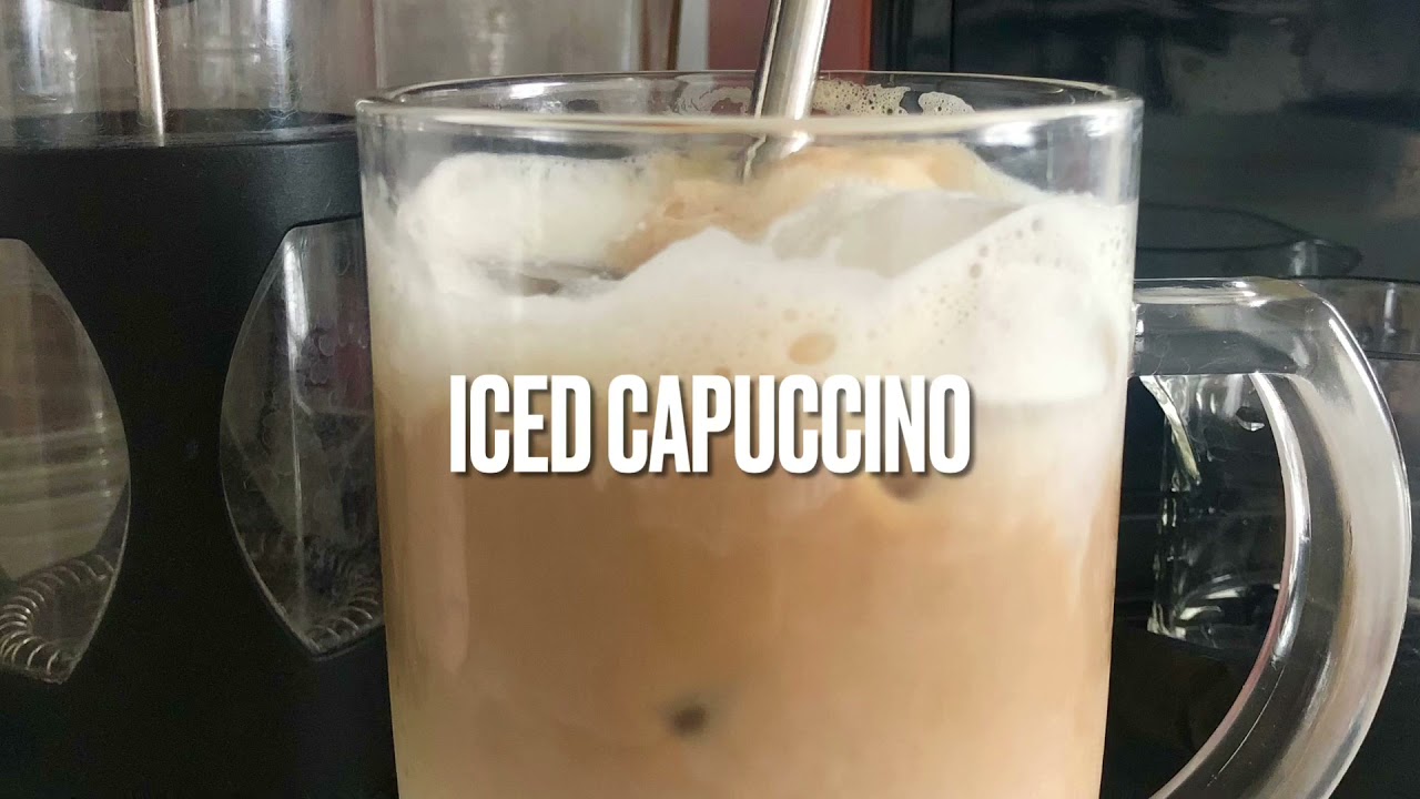 HOW TO MAKE ICED CAPUCCINO WITH B COFFEE CO