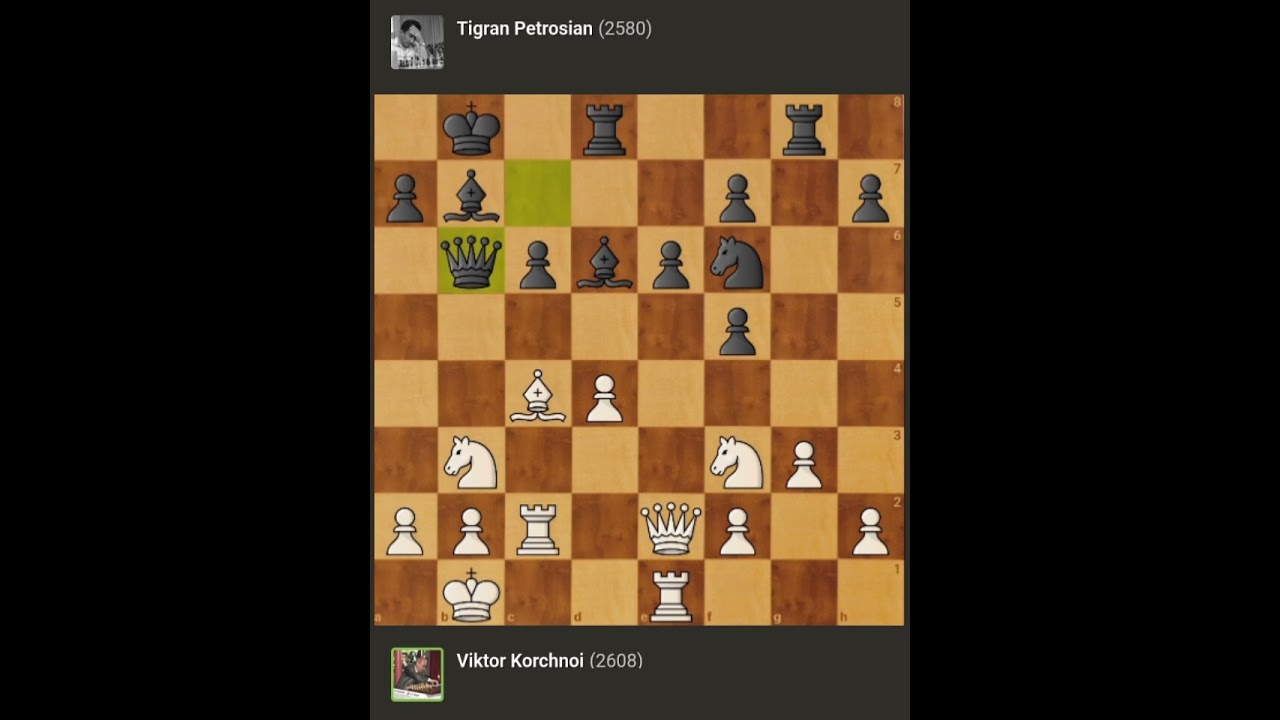 Viktor Korchnoi vs Tigran Petrosian || Team URS Championship • Moscow - Russia (1961)