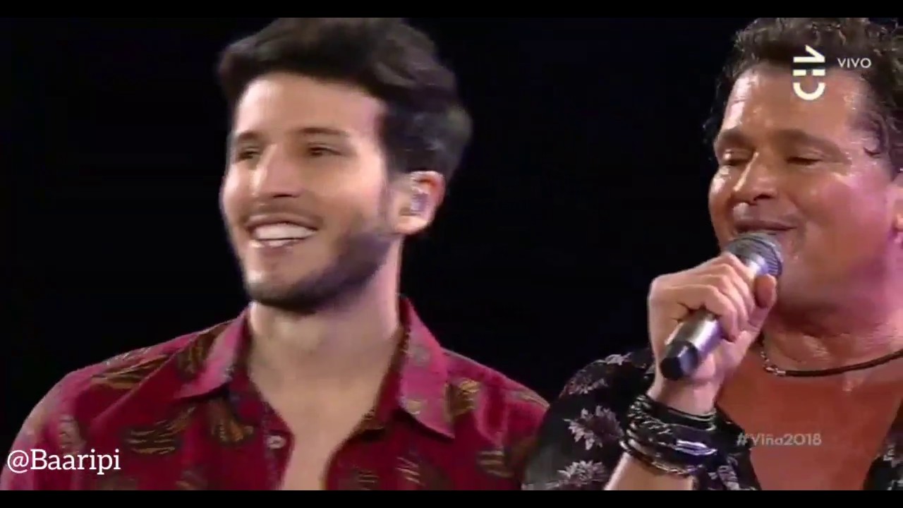 Sebastian Yatra en Festival de Viña Del Mar 2018 cantando 