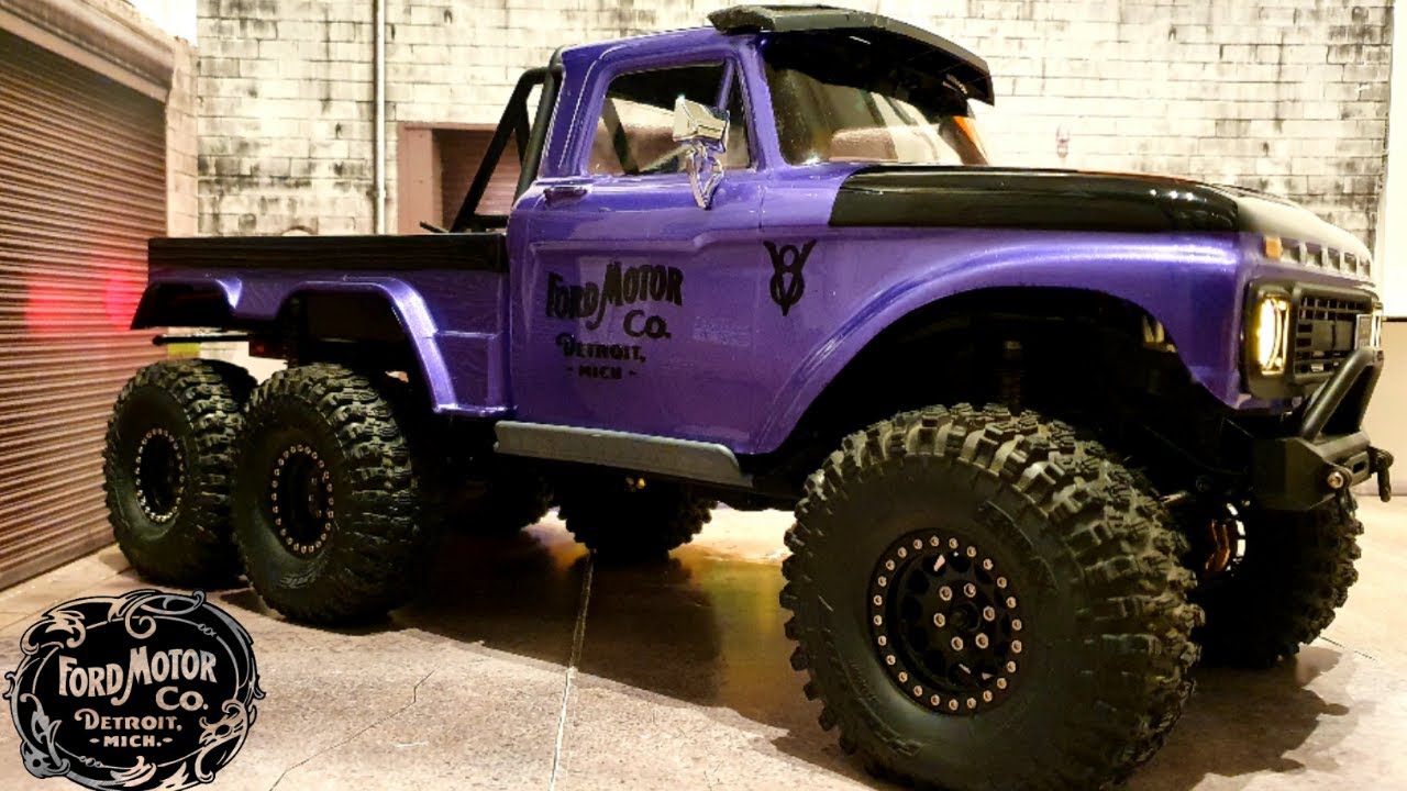 1966 Proline Ford F100 Traxxas TRX6 RC Scale Crawler