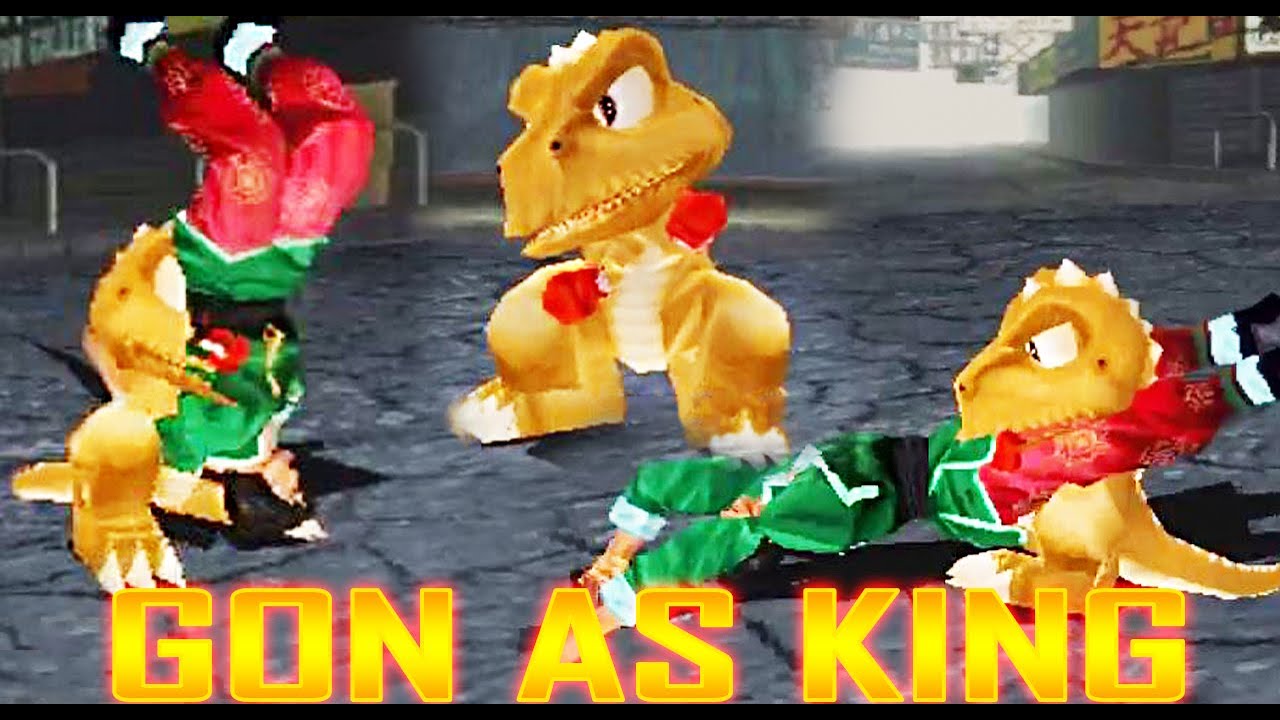 [TAS] Gon With King's Moves Gameplay - Tekken 3 (Requested)