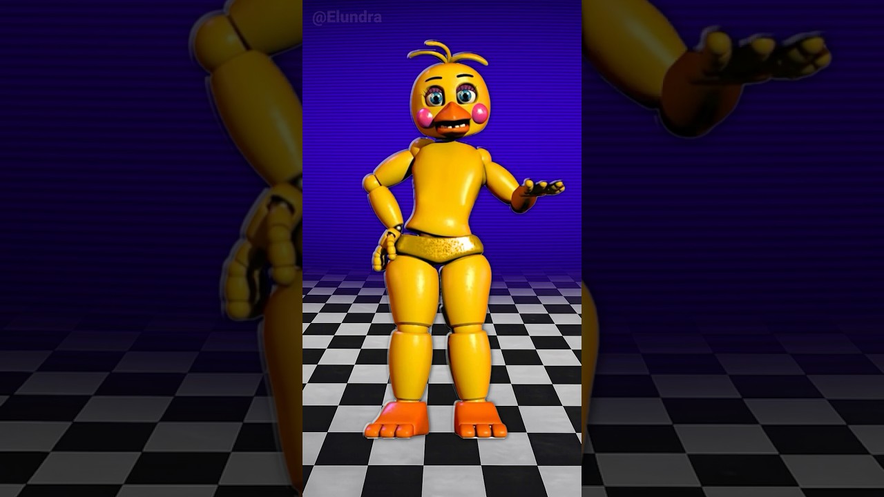 Toy Animatronics WITHOUT Their Iconic Items!💀😭 #fnaf #shorts #fivenightsatfreddys