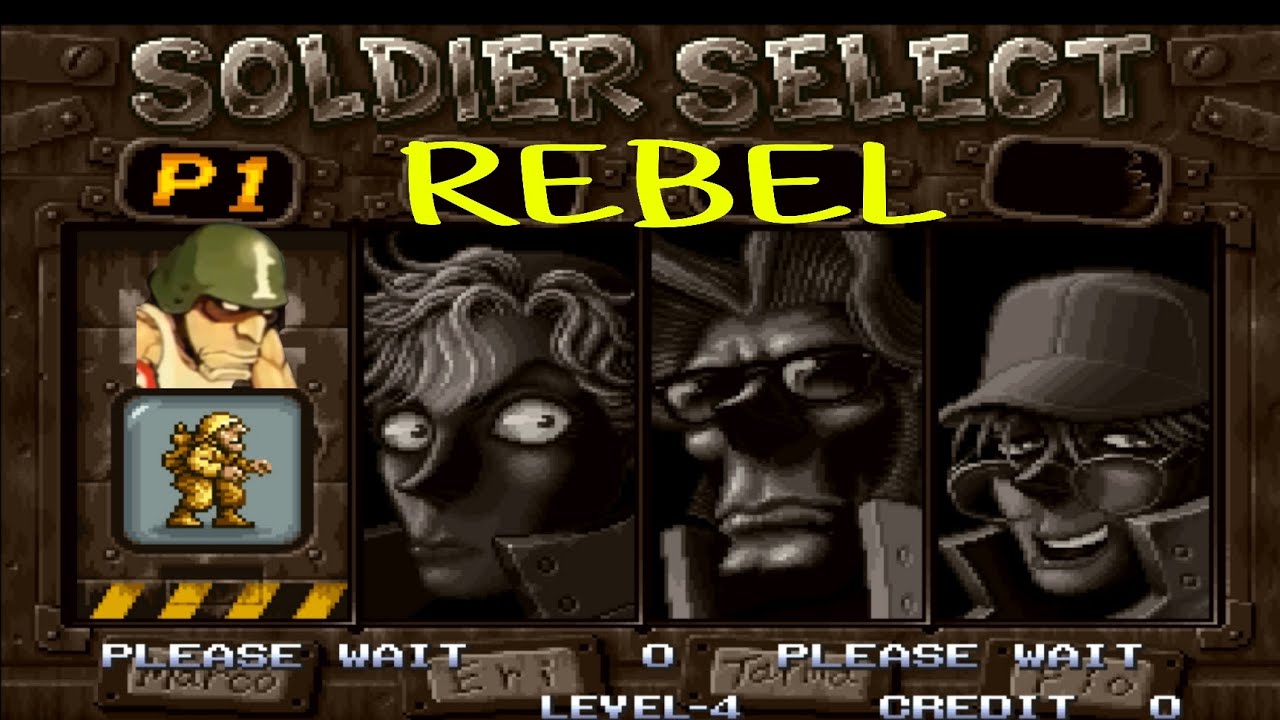 Metal Slug X Rebel Soldier (New Hack Version)
