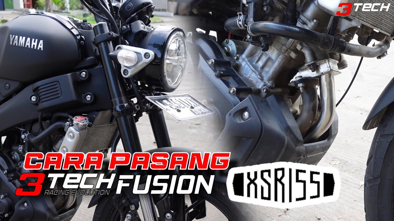 Tutorial Pemasangan Knalpot 3TECH FUSION di Yamaha XSR 155