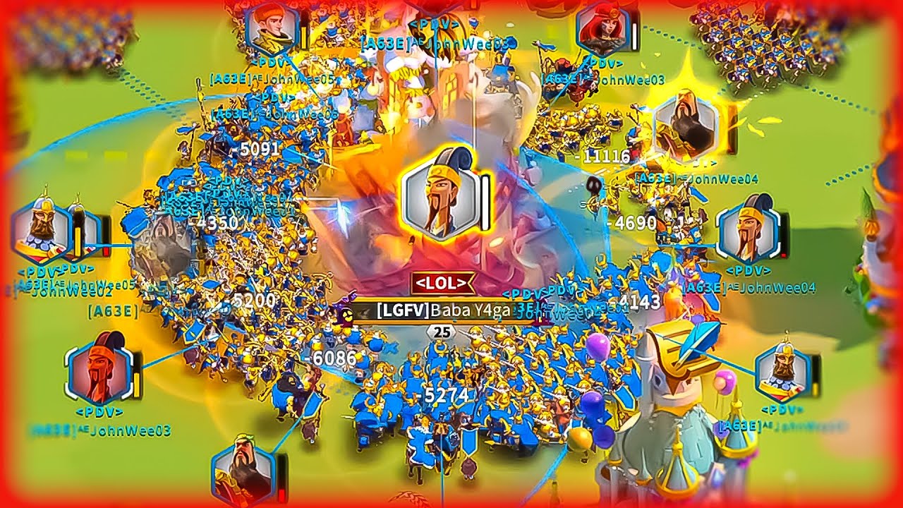 5 x 250M+ John Wee SWARMING: Baba Y4ga 🔥 Zhuge GARRISON!